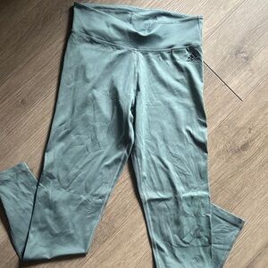 Adidas Olive Green Workout Leggings